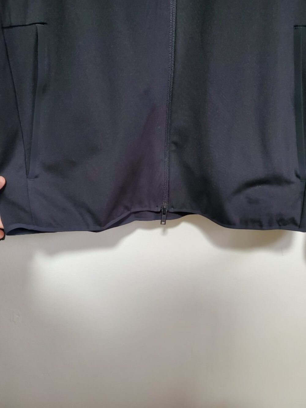 THEORY Rolenn Plinth Performance Technical Full-Zip Jacket Blk Medium Soft Shell - Picture 7 of 14